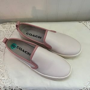 Coach slip on sneakers